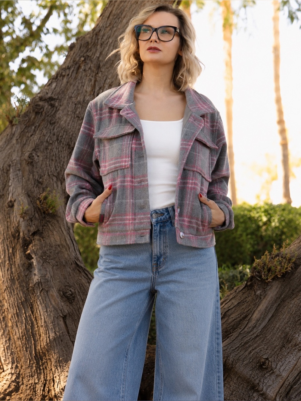 NIB Dixxon cropped Jacket